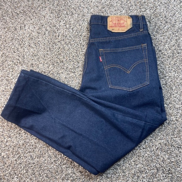 Levi's Denim - Vintage Levi's 501 Women's 34x26 Original Fit Jeans USA Made Zip Fly Blue Denim